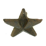 Cast Iron Nail Star - Small Set of 12