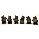 Mini Bear withSign Set of 6
