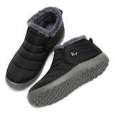 Men Winter Cotton Warm Lined Casual Outdoor Snow Boots