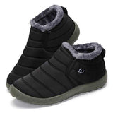 Men Winter Cotton Warm Lined Casual Outdoor Snow Boots