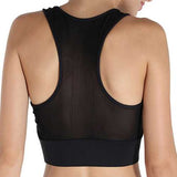 Women Comfort Shakeproof Solid Color Wireless Pullover Yoga Sports Bra
