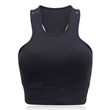 Women Comfort Shakeproof Solid Color Wireless Pullover Yoga Sports Bra