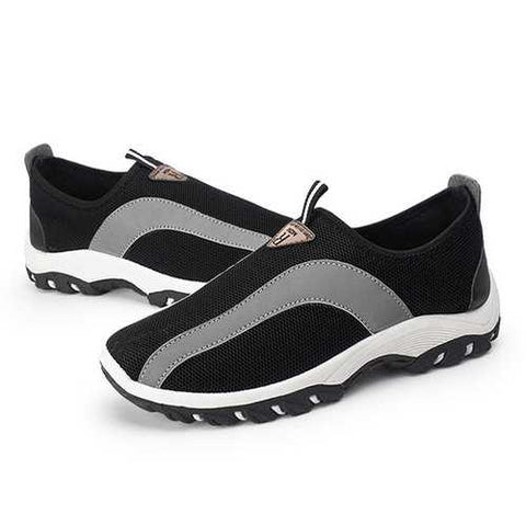 Men Breathable Mesh Hiking Climbing Outdoor Athletic Shoes