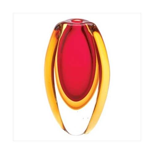 Sunfire Glass Vase
