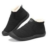 Men Comfortable Anti Collision Toe Suede Warm Fur Lining Boots