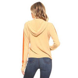 Women's Sweater Knit Zip Up Hoody