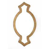 26" x 49.5" x 1.75" Gold, Mirrored, Wooden Frame - Wall Decor