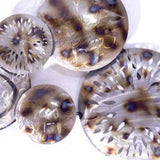 59" X 6" X 28" Metallic Multi Color Metal Clustred Metal Circles Wall Dcor