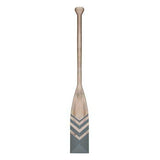 Distressed Coastal Wood Chevon Oar Wall Decor