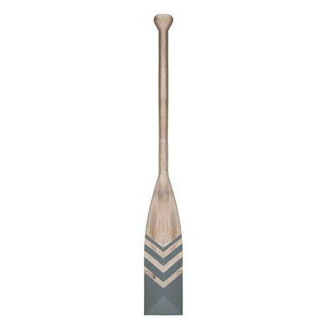 Distressed Coastal Wood Chevon Oar Wall Decor