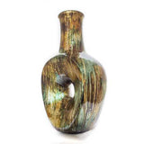 8.5" X 5.5" X 14.5" Multi Color Ceramic Table Vase