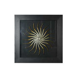 26" x 2" x 35" Black, Wood And Glass - Shadow Box