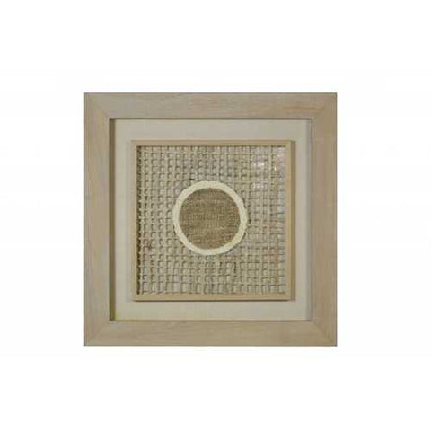 11" x 2" x 39" Natural Brown, Wood And Glass - Shadow Box