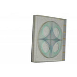 9" x 2" x 18" Multicolor, Delectable, Glass And Fabric - Shadow Box