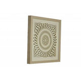 8" x 2" x 20" Natural Brown, Paper And Glass - Shadow Box