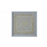 White and Natural Cut Paper Shadow Box Wall Art