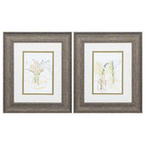 11" X 13" Distressed Wood Toned Frame Starting Fresh (Set of 2)