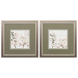 11" X 11" Metallic Bronze Frame Summer Song (Set of 2)