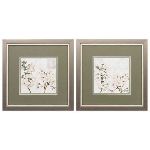 11" X 11" Metallic Bronze Frame Summer Song (Set of 2)