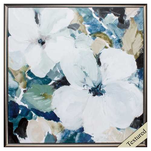 29" X 29" Brown Frame Dark Beauty I