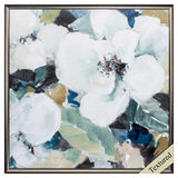 29" X 29" Brown Frame Dark Beauty II