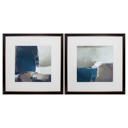 30" X 30" Metallic Bronze Frame Deep Canyon Light (Set of 2)
