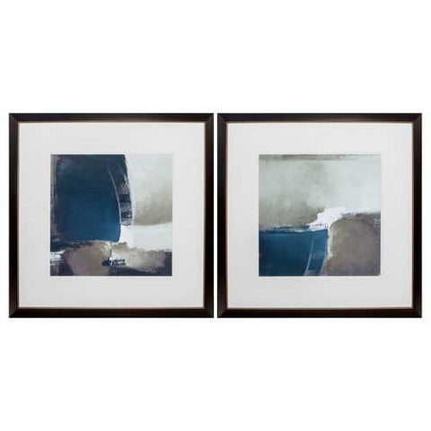 30" X 30" Metallic Bronze Frame Deep Canyon Light (Set of 2)