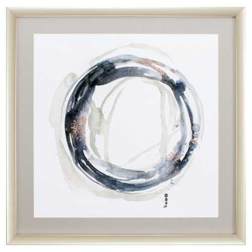 29" X 29" Champagne Gold Color Frame  Neutral Revolution II