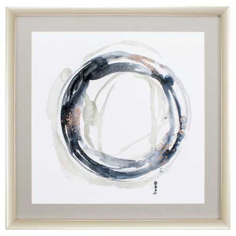 29" X 29" Champagne Gold Color Frame  Neutral Revolution II