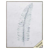 22" X 28" Woodtoned Frame Botanical Sketches I