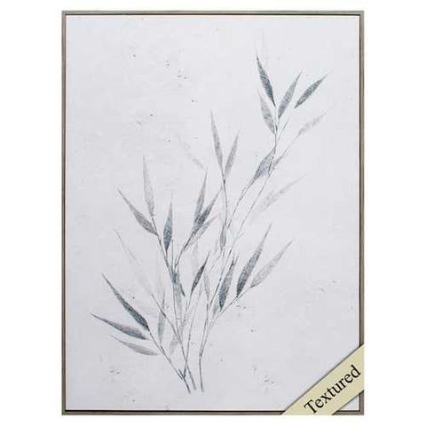 22" X 28" Woodtoned Frame Botanical Sketches IIi