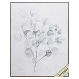 22" X 28" Woodtoned Frame Botanical Sketches Iv
