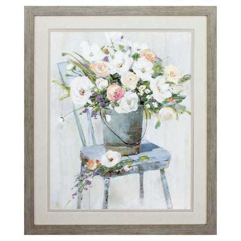 30" X 36" Woodtoned Frame Sweet Pickings