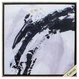 30" X 30" Silver Frame Galaxy I