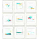 14" X 16" Champagne Gold Color Frame  Atmospheric (Set of 9)