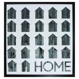 30" X 32" Dark Wood Toned Frame Simply Family I