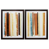 21" X 27" Brown Frame Evanescence 5 (Set of 2)