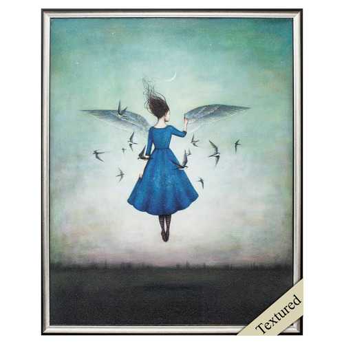 23" X 29" Silver Frame Swift Encounter