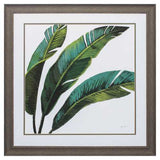 27" X 27" Distressed Wood Toned Frame Welcome To Paradise Xi