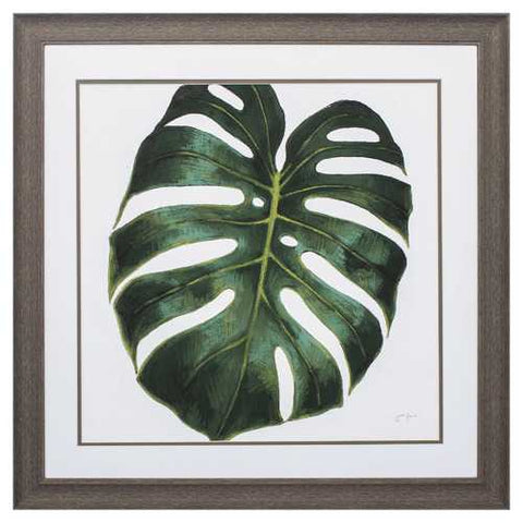 27" X 27" Distressed Wood Toned Frame Welcome To Paradise XIII