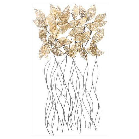 23" X 40" X 5" Sculptured Leaves