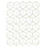 24" X 34" Gold Illusion