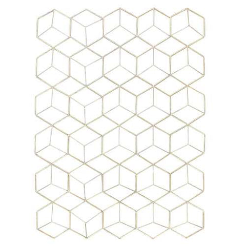 24" X 34" Gold Illusion