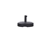 18" X 18" X 5" Black Water Injection Umbrella Base