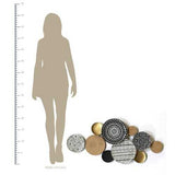 Boho Medley Metal & Wood Plates Wall Decor