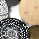 Boho Medley Metal & Wood Plates Wall Decor