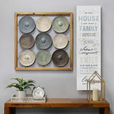 Farmhouse Chic In This House Oversized Wall Art