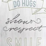 Farmhouse Chic In This House Oversized Wall Art