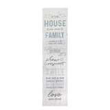 Farmhouse Chic In This House Oversized Wall Art