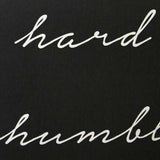 Matte Black "Be Kind" Wall Decor